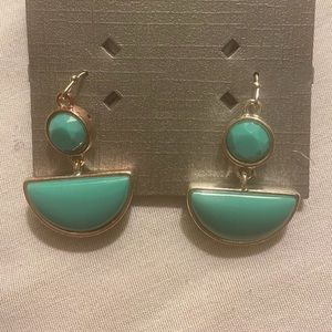 Turquoise Earrings -Liz Claiborne